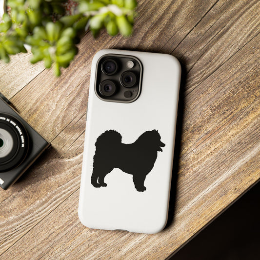 Samoyed Silhouette iPhone Case