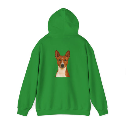 Basenji Head Unisex Hoodie