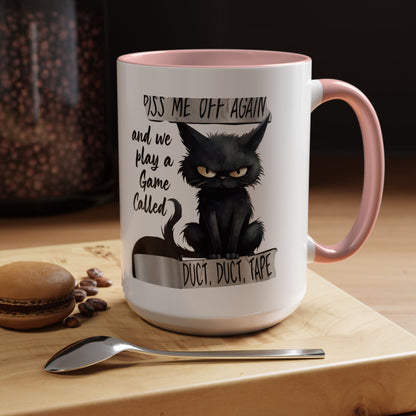 Duct, Duct, Tape 2-Tone Coffee Mug