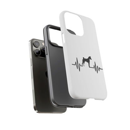 My Heart Beats For Basenjis iPhone Case