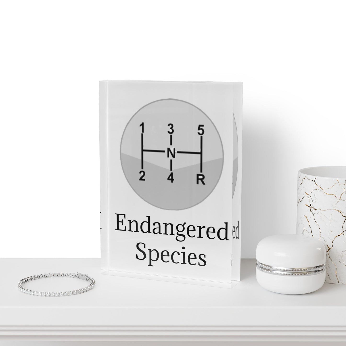 Endangered Species Acrylic Photo Block
