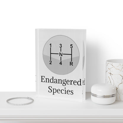 Endangered Species Acrylic Photo Block
