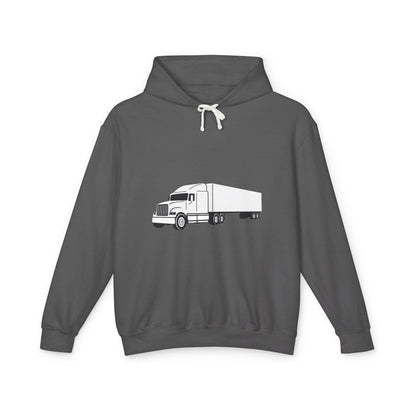 Semi Truck Unisex Lightweight Hoodie