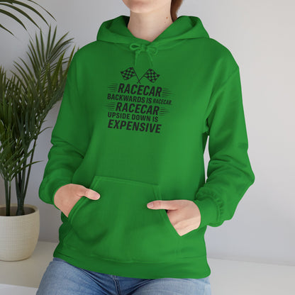Racecar Backwards Unisex Hoodie