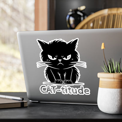 CAT-titude Vinyl Decal