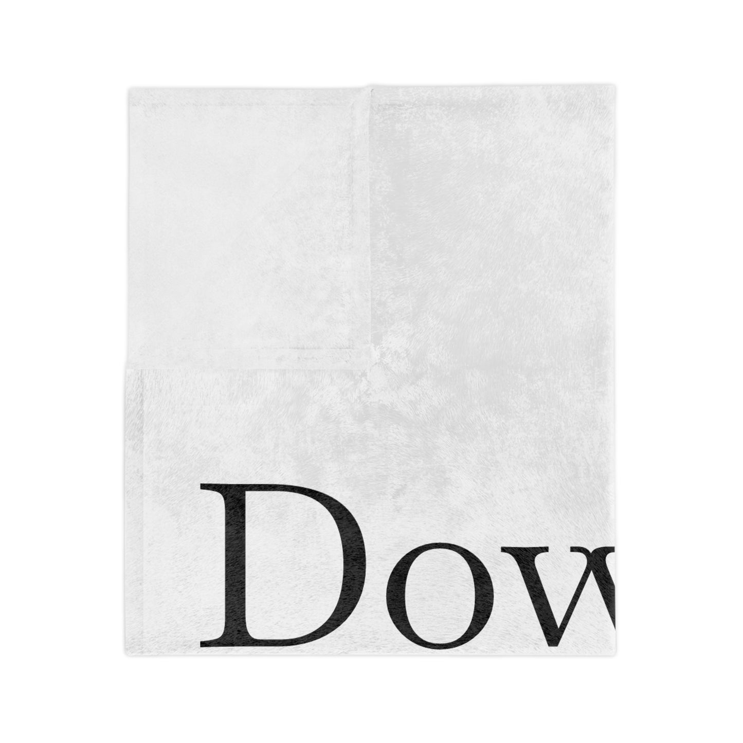 Down To Hook Up Velveteen Microfiber Blanket