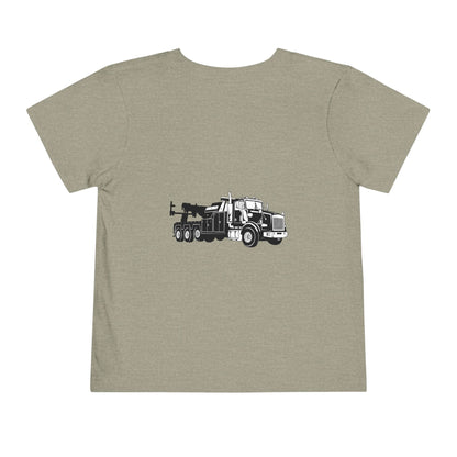 Heavy Tow Truck Toddler Unisex Short Sleeve Crewneck Tee